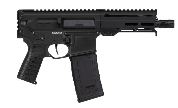 CMMG Dissent MK4 300BLK Pistol - 6.5" 30RD Armor Black
