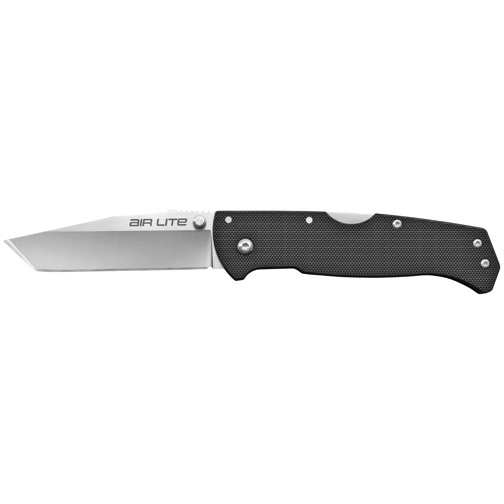 Cold Steel Air Lite Tanto Point, Folding Knife, AUS10A Steel, Plain Edge, 3.5" Blade