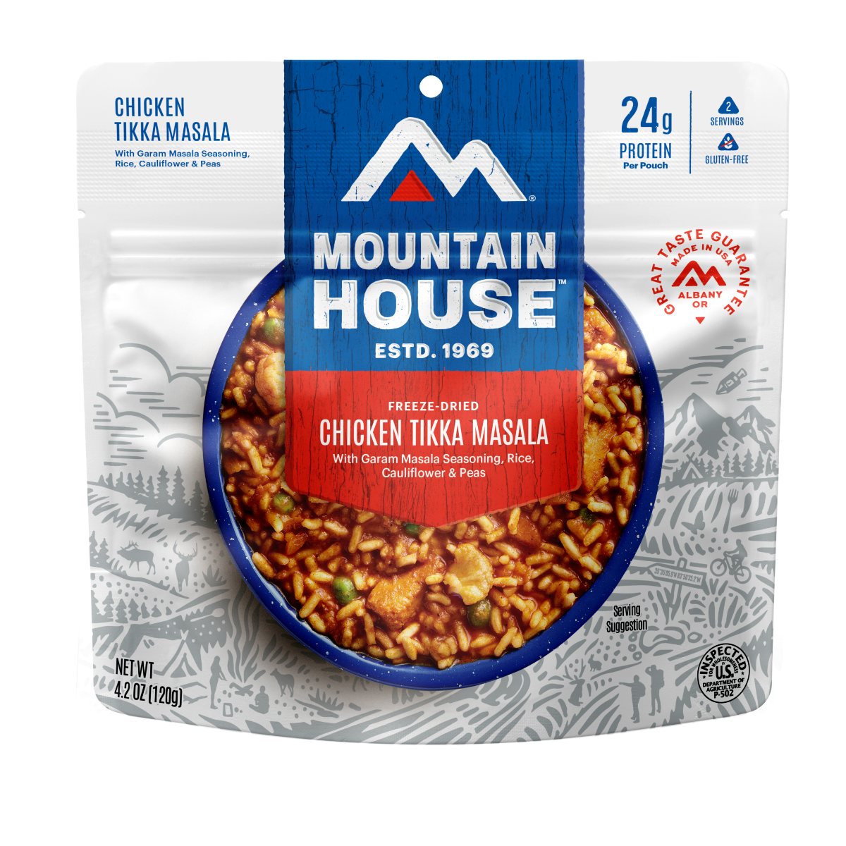 Mountain House Freeze Dried Chicken Tikka Masala - 55179