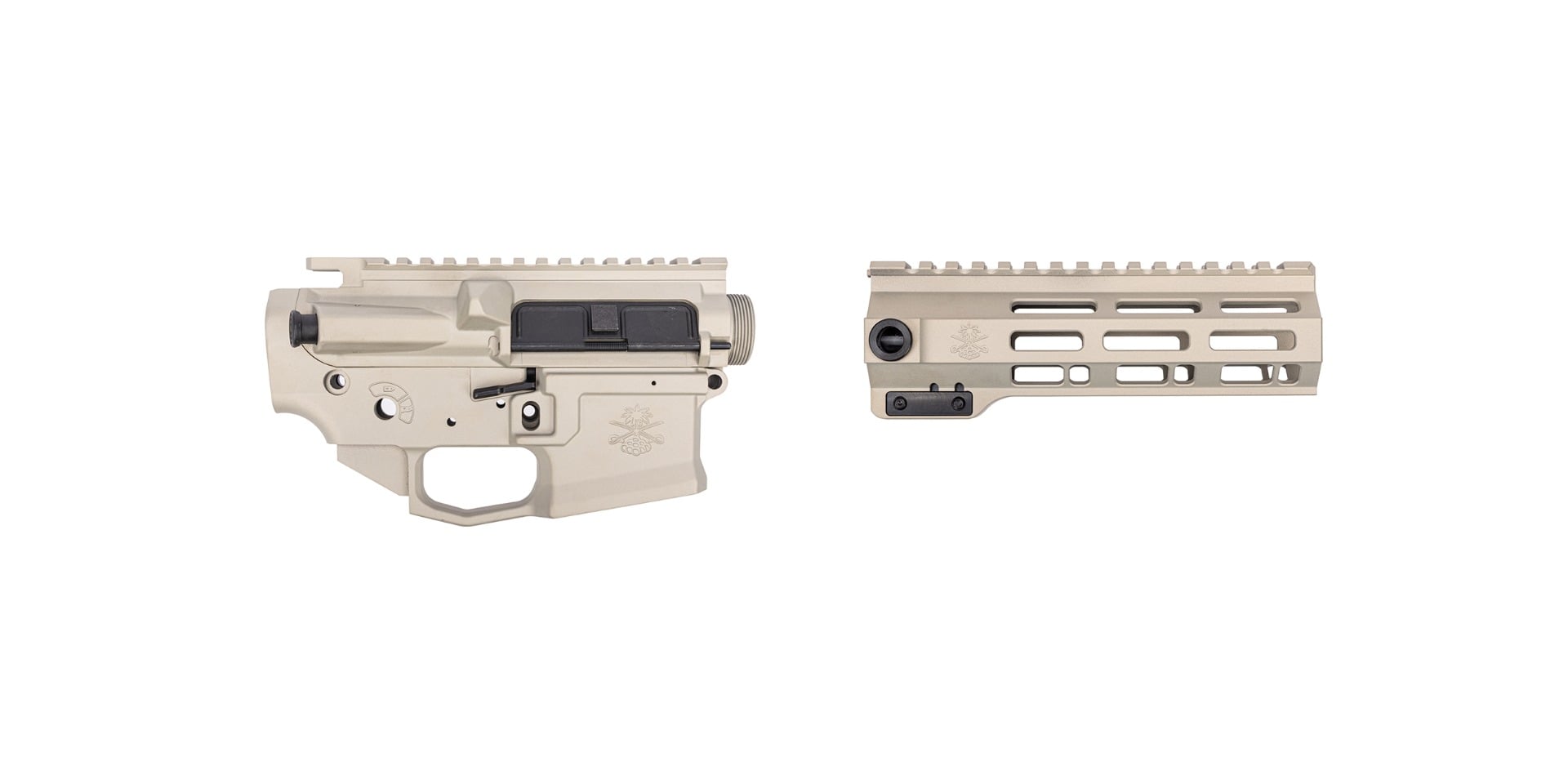 Sabre-IC Builder Set - 6.75" QDSM V2 Rail, Champagne