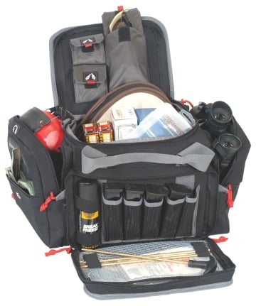 G.P.S. Wild About Shooting Medium Range Bag - Black GPS-1411MRB