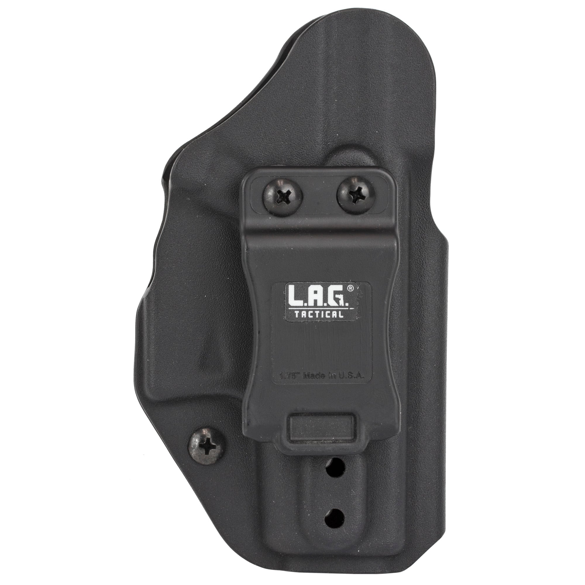 Lag Tactical Liberator MK II, Holster, Ambidextrous, Fits Glock 42, Kydex, Black
