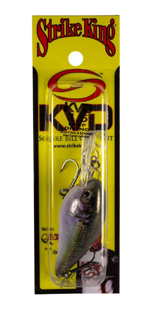 Palmetto State Armory Exclusive: Strike King Deep Diver KVD 1.5 Square Bill Crankbait, Palmetto Blue Back Herring - HCKVDS1.5D-701