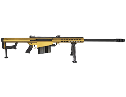 Barrett 82A1 29" 50 BMG 10rd Rifle, Gold - 14031GOL
