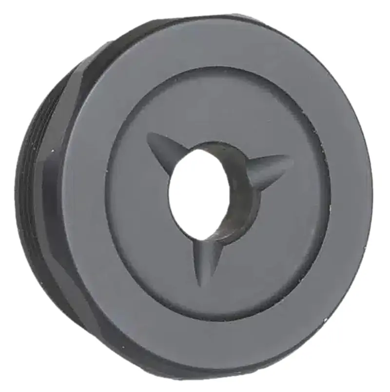Jk Armament JK155PROEC30 155 Pro Flash Reducer End Cap 30 Cal 1.375"x24 Ti6AL4V Titanium Black