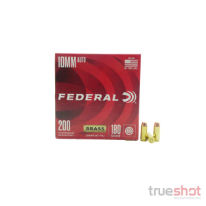 Federal - Champion - 10mm Auto - 180 Grain - FMJ - 200 Rounds - 200