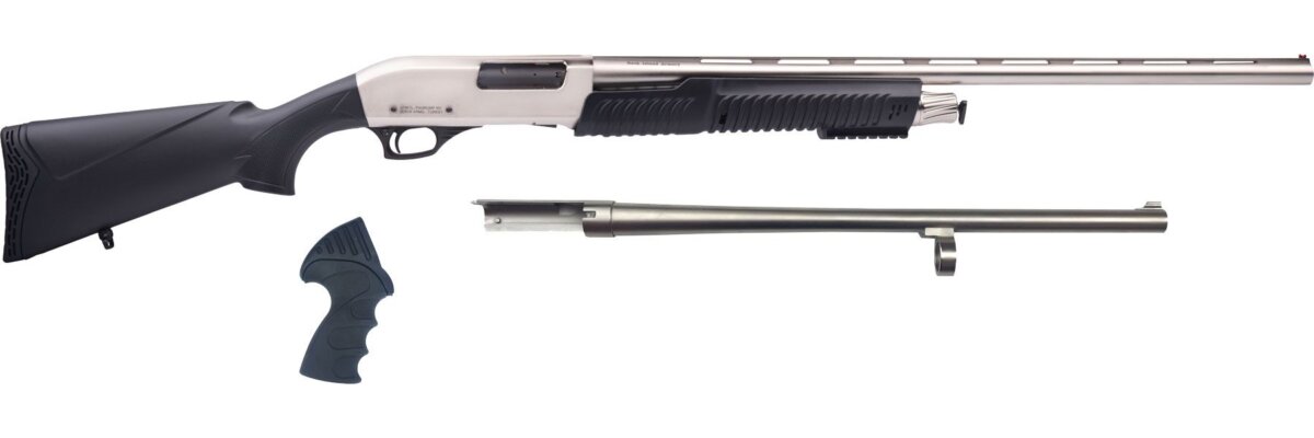 Rock Island Armory MERIVA PUMP 12/18.5 CHROME 3" PUMP ACTION | CHROME FINISH