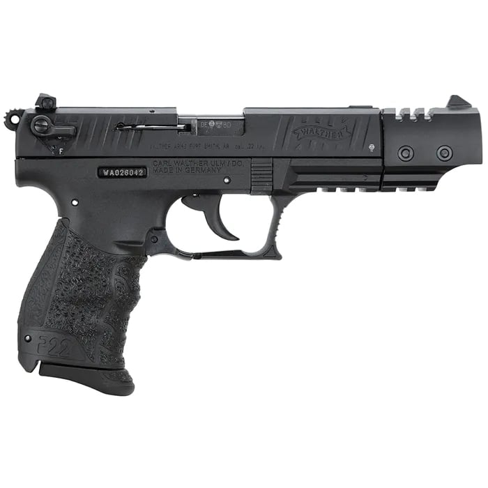 WALTHER ARMS P22 TARGET 22LR 10+1 5″ BLK CA - No Credit Card Fees - Low, flat rate shipping