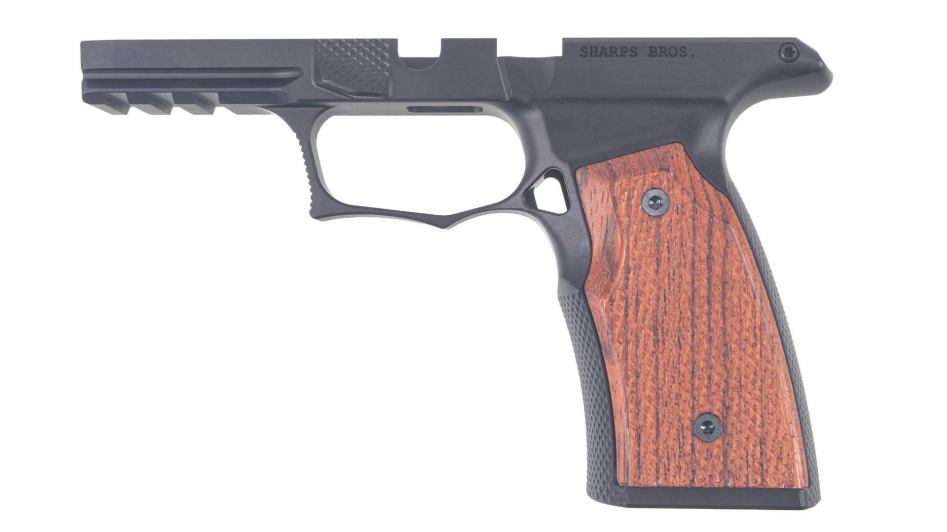 Sharps Bros Gen 2 Grip Module Fits Sig P365 XMacro - Black, Enhanced Ergonomic Grip for Durable Tactical Upgrade - SBGM05-G2