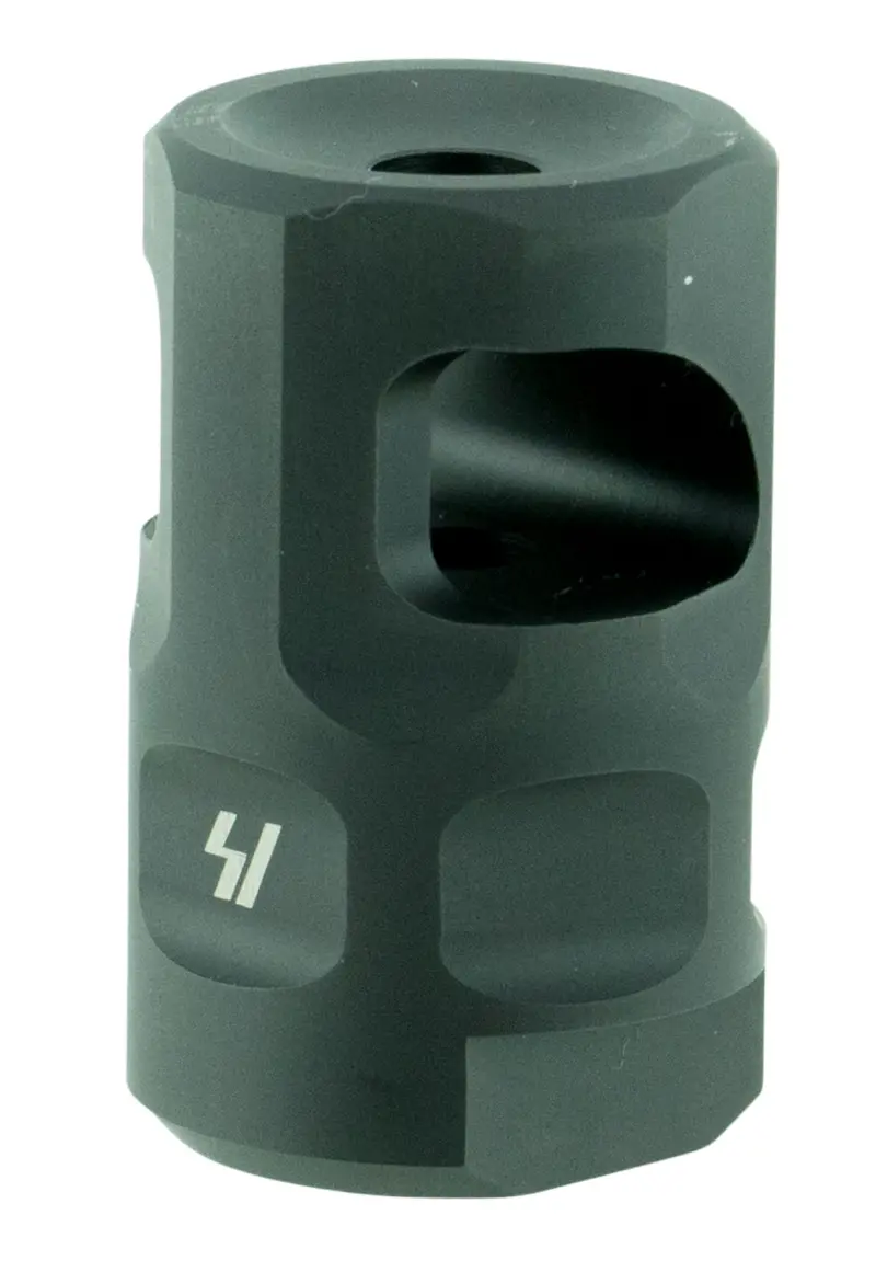 Strike Industries SAILCOMP Sail Comp Black Steel with 1/2"-28 tpi Threads, 1.57" OAL 0.26" Diameter for 223 Rem, 5.56x45mm NATO AR-Platform