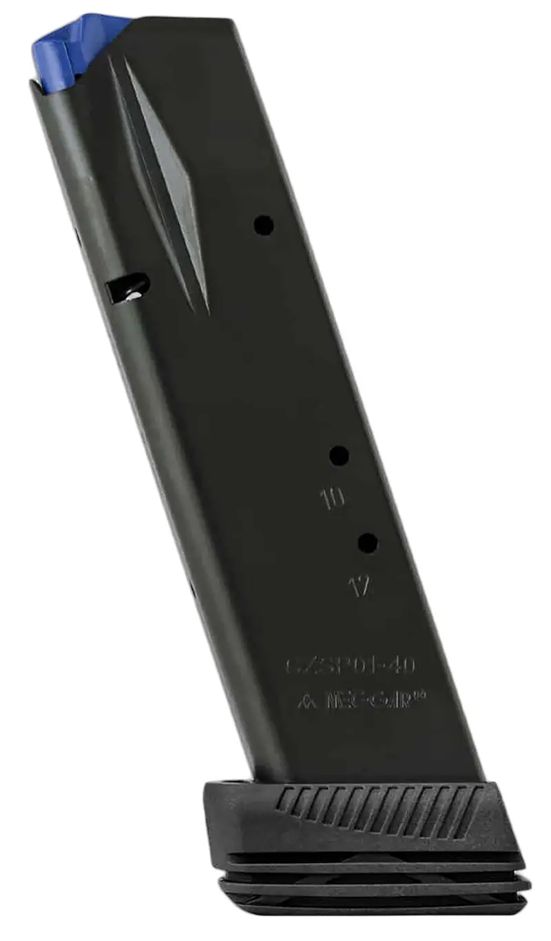 Mec-Gar MGCZ4014DPS CZ 14rd 40 S, Fits CZ Shadow/Shadow 2/85B/75B/SP-01 Black