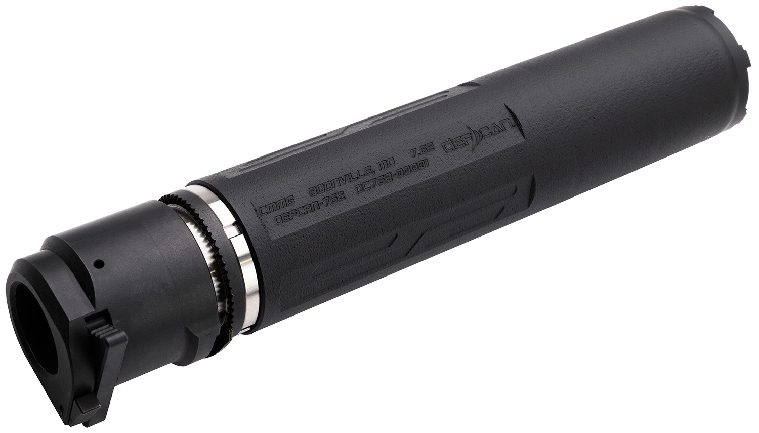CMMG DefCan 762 Suppressor - .30 Caliber, 8.5" Black Steel