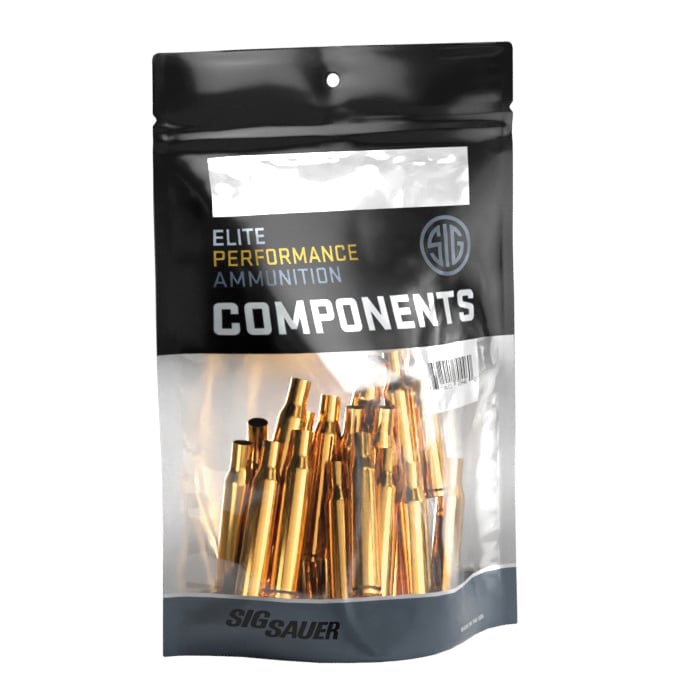 Sig Sauer .270 Winchester Unprimed Component Rifle Brass, 50rds