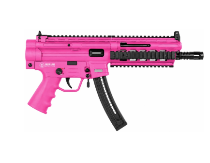 Blue Line GSG-16P 9.12" .22LR 22rd Pistol, Pink - 416.00.53