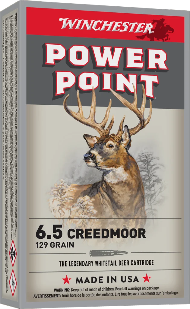 WINCHESTER POWER POINT 6.5CM 129GR 20RD BX 200RD CASE