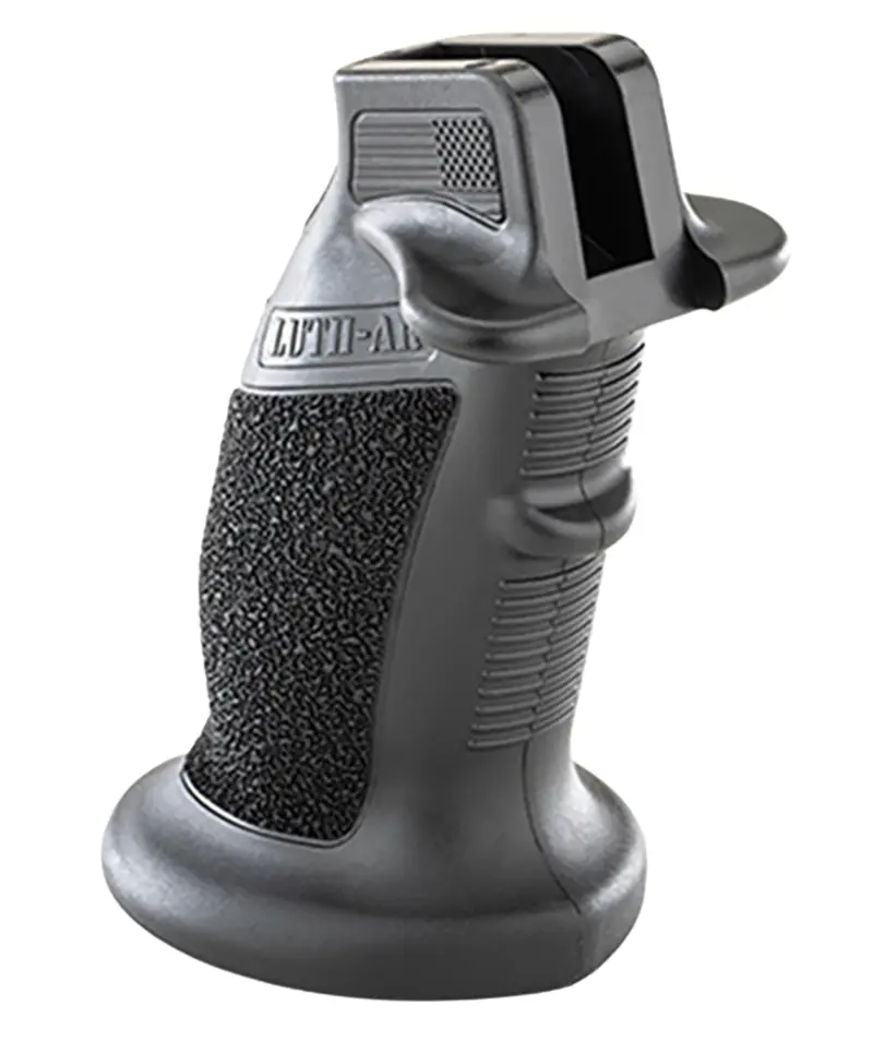 Luth-ar PG-WG Wing Pistol Grip Black Thermoplastic Fits AR-15