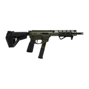 FREEDOM ORDNANCE FX9P Elite 9mm 10" Black TB ODG SB Tactical SBA5
