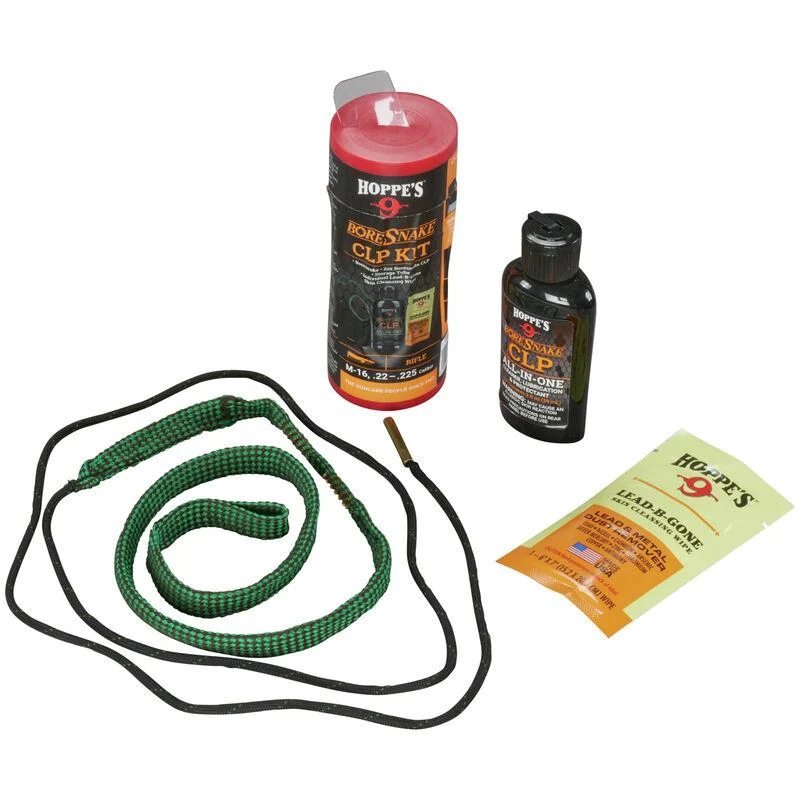 Hoppe's Boresnake CLP 5.56mm Rifle Kit .22/.223 Cal