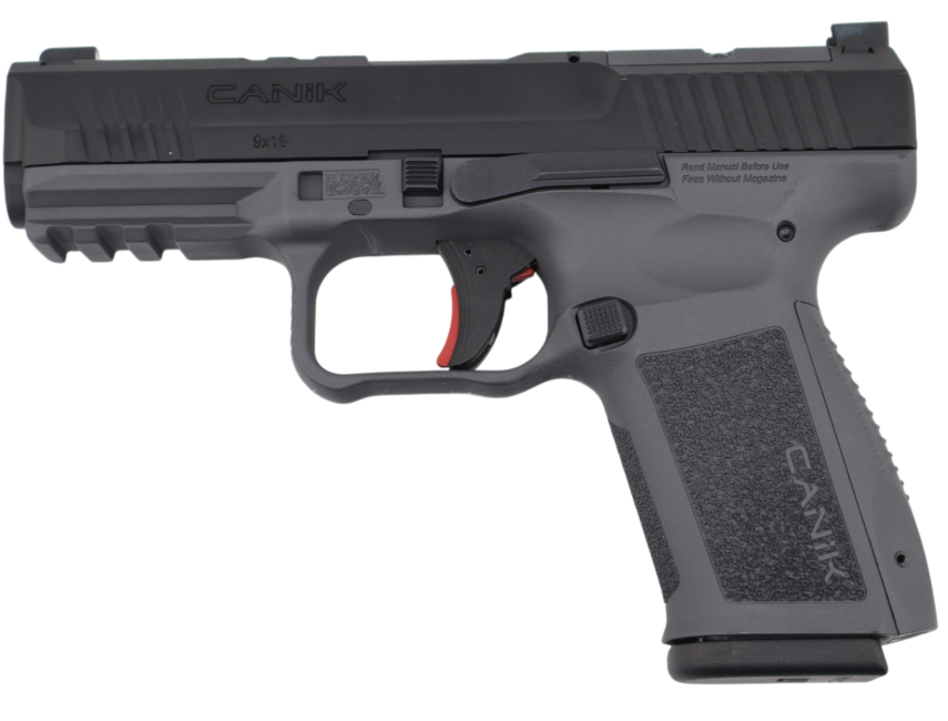 Century Canik Mete SF 4.19" 9mm 15rd Pistol, Two Tone Black - HG-METESFPORT