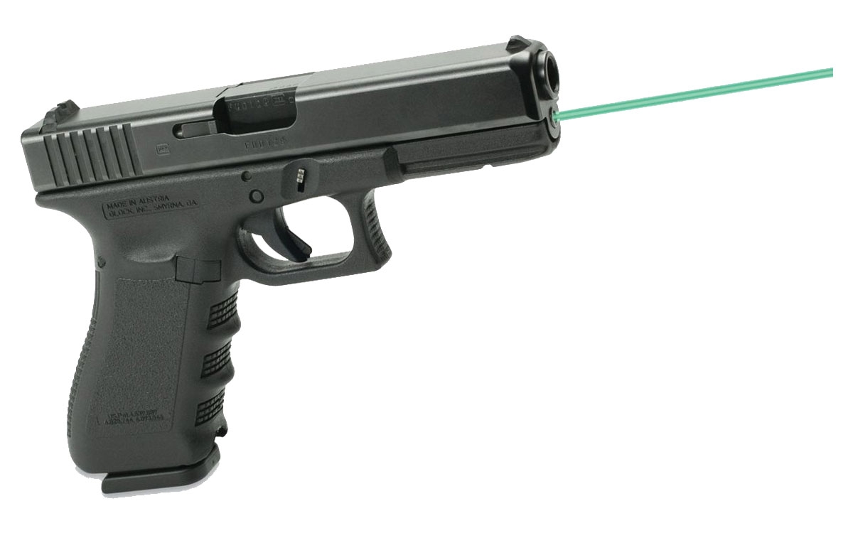 LaserMax Guide Rod Laser for Glock 17, 22, 31, 37 Gen 1-3 Pistols, Black - LMS-1141G