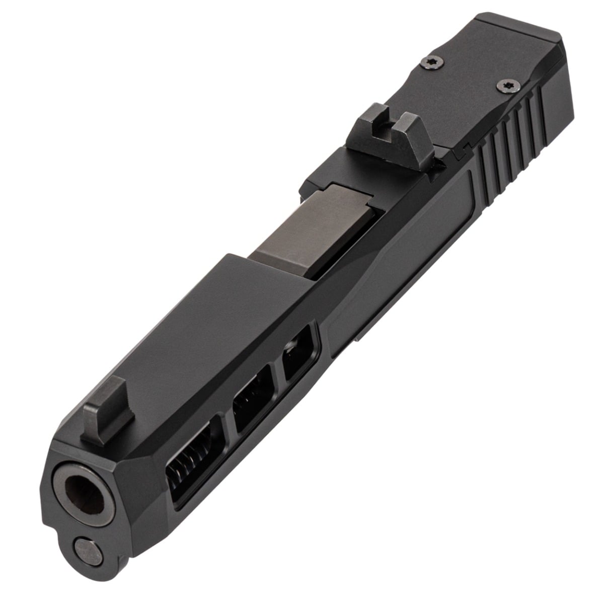 PSA Dagger Complete SW1 RMR Slide Assembly With Non-Threaded Barrel, Black