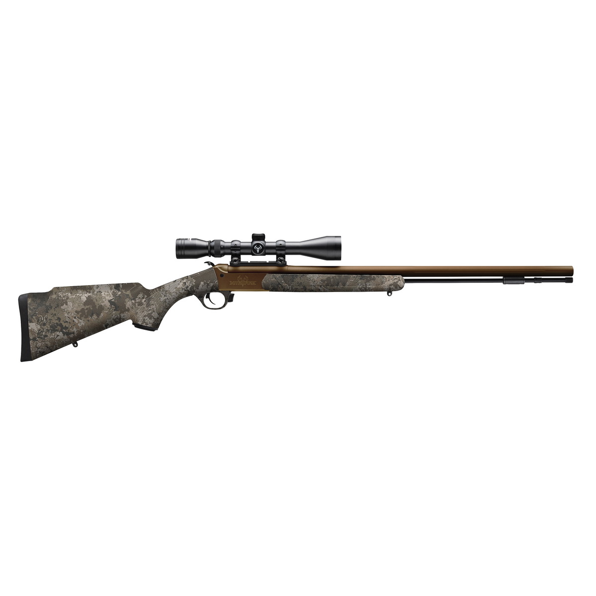 Traditions NitroFire 50 Cal Break Action Rifle in Veil Wideland Camo  Optimal Blend for Hunters Precision  CR5848804425