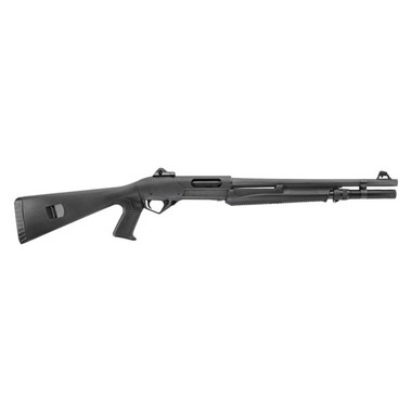 Benelli SuperNova Tactical 12 Gauge 7+1 18.5" Pump Action, Ghost Ring,Black