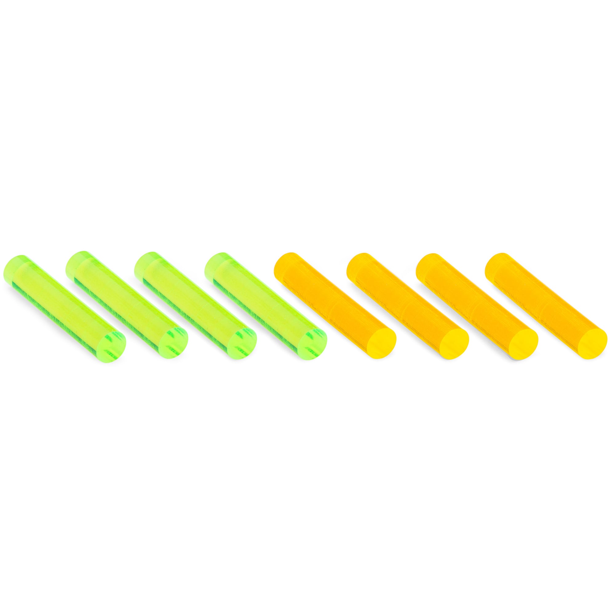 Trijicon DI Night Sight Replacement Fiber Optic Pieces - 3 Green/3 Amber Replacement Pieces