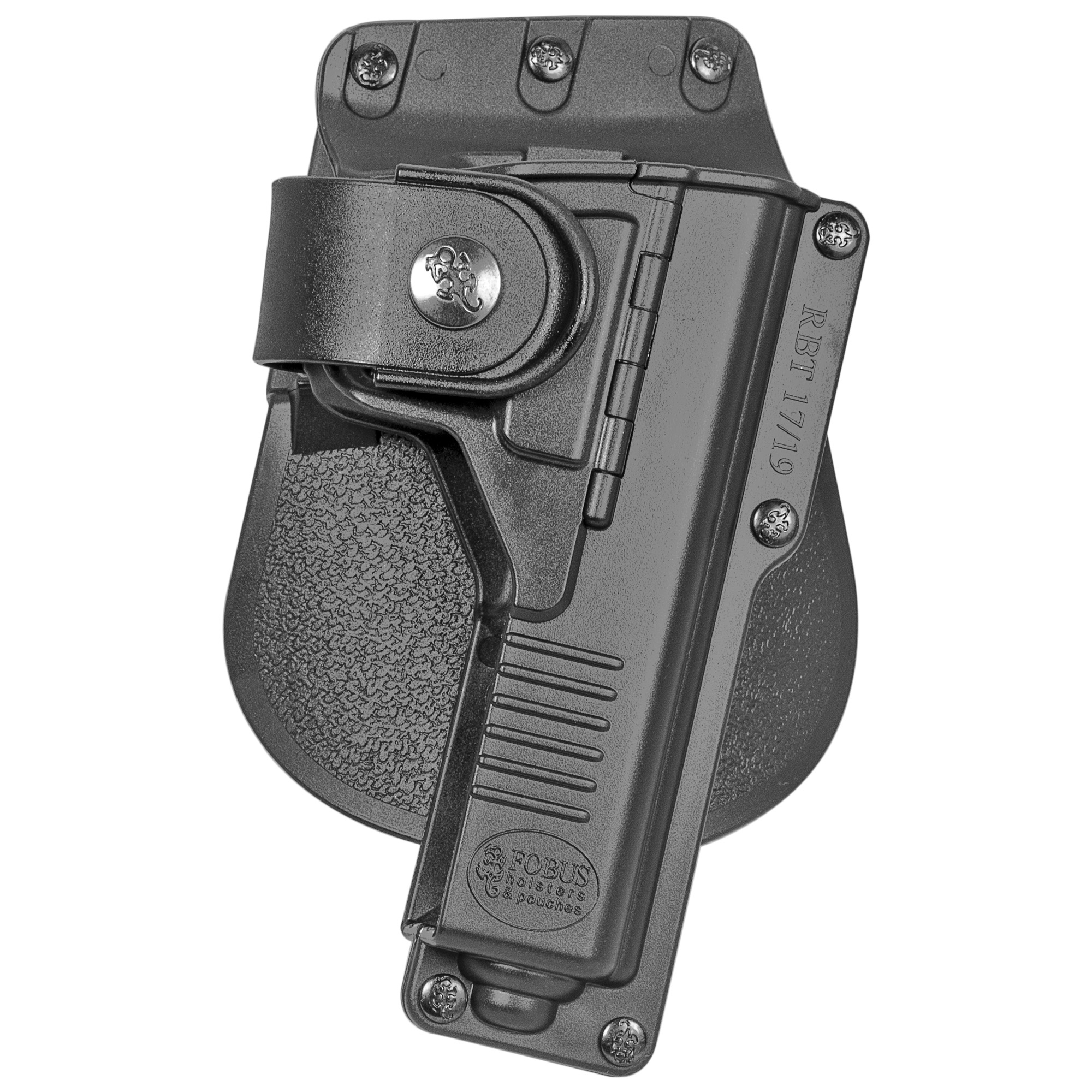 Fobus Paddle Tactical Holster Fits Glock 19/23/32/45 With Light Or Laser, Right Hand