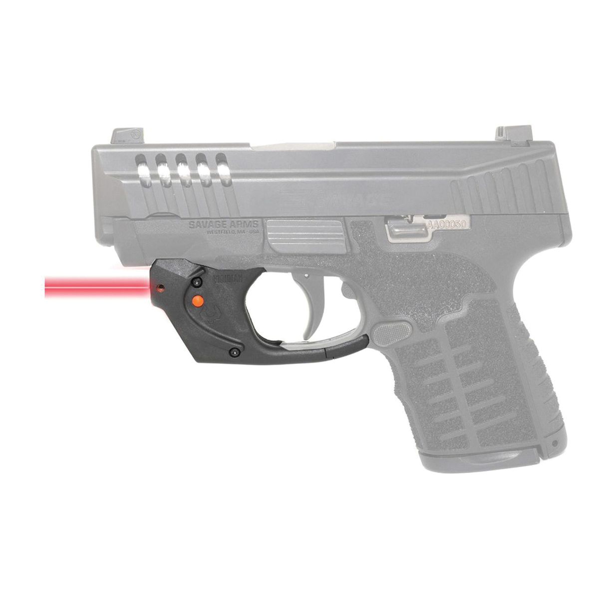 Viridian E Series Red Laser Sight - 25 yd Daylight Visibility for Enhanced Targeting - 912-0056
