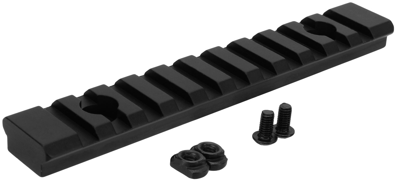 Tacfire M-LOK 5" Picatinny Section Rail, Black - MAR105L