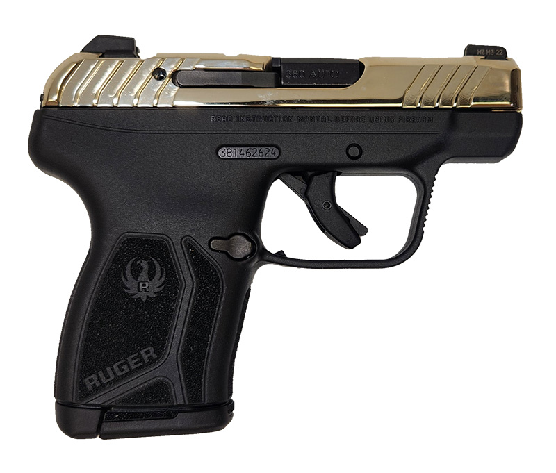 Ruger LCP Max .380 ACP Champagne PVD TALO Pistol