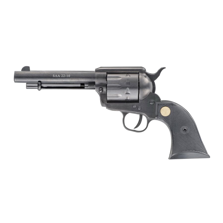 Chiappa Firearms SAA 1873 22-10 Dual Cylinder Medium 5.5" .22lr/.22 WMR Revolver, Blue - CF340.160D
