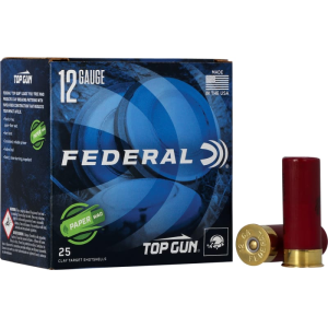 Federal GMT12178 Premium Paper Wad 12GA 2.75\" 1oz #8 Shot 25 Per Box/ 10 Cs - 25sh Box