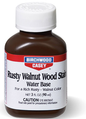 Birchwood Casey Rusty Walnut Wood Stain 3oz 24323
