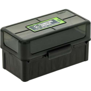 F/A AMMO BOX .243/.22-250/.308 50 RNDS BLACK/SMOKE HINGE TOP