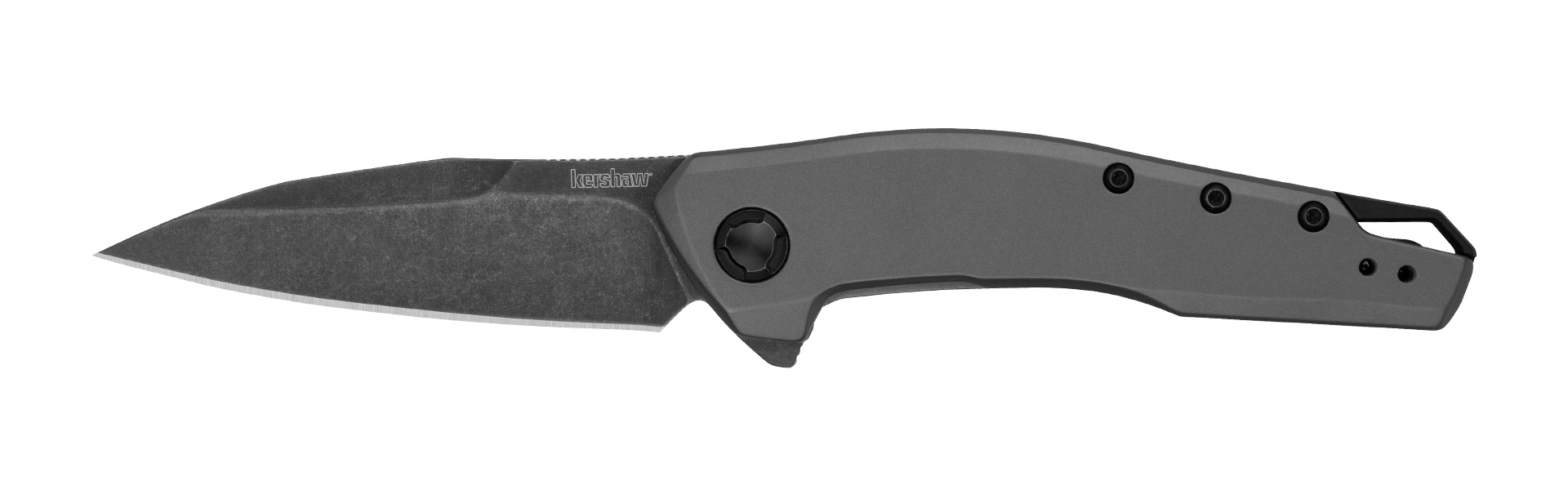 Kershaw Sanctum Folding Wharncliffe Knife, Gray - 1815