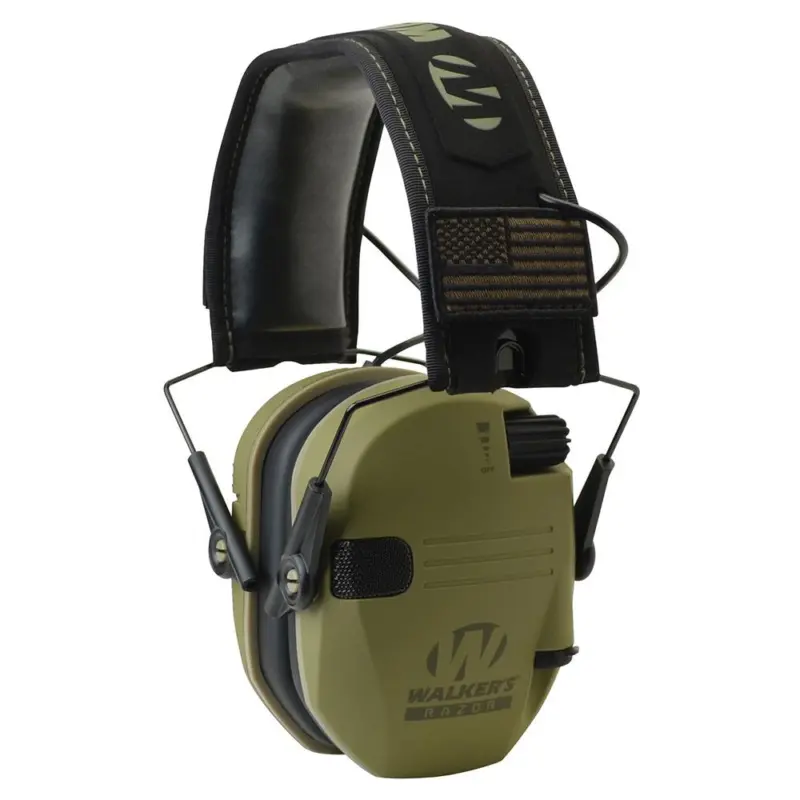 Walker's Razor Patriot Series Razor Slim Electronic Muff 23 NRR OD Patriot