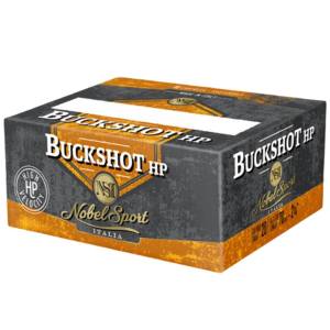 Nobel Noble Sport Plumbum Buckshot Shotshells 20 ga 2-3/4" 9 pellet 1300 fps #1 10/ct