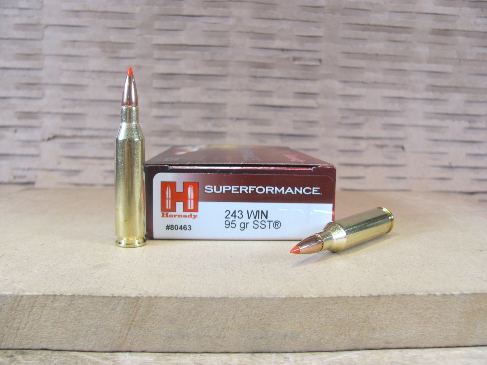 200 Round Case – 243 Win 95 Grain SST Hornady Superformance Ammo – 80463