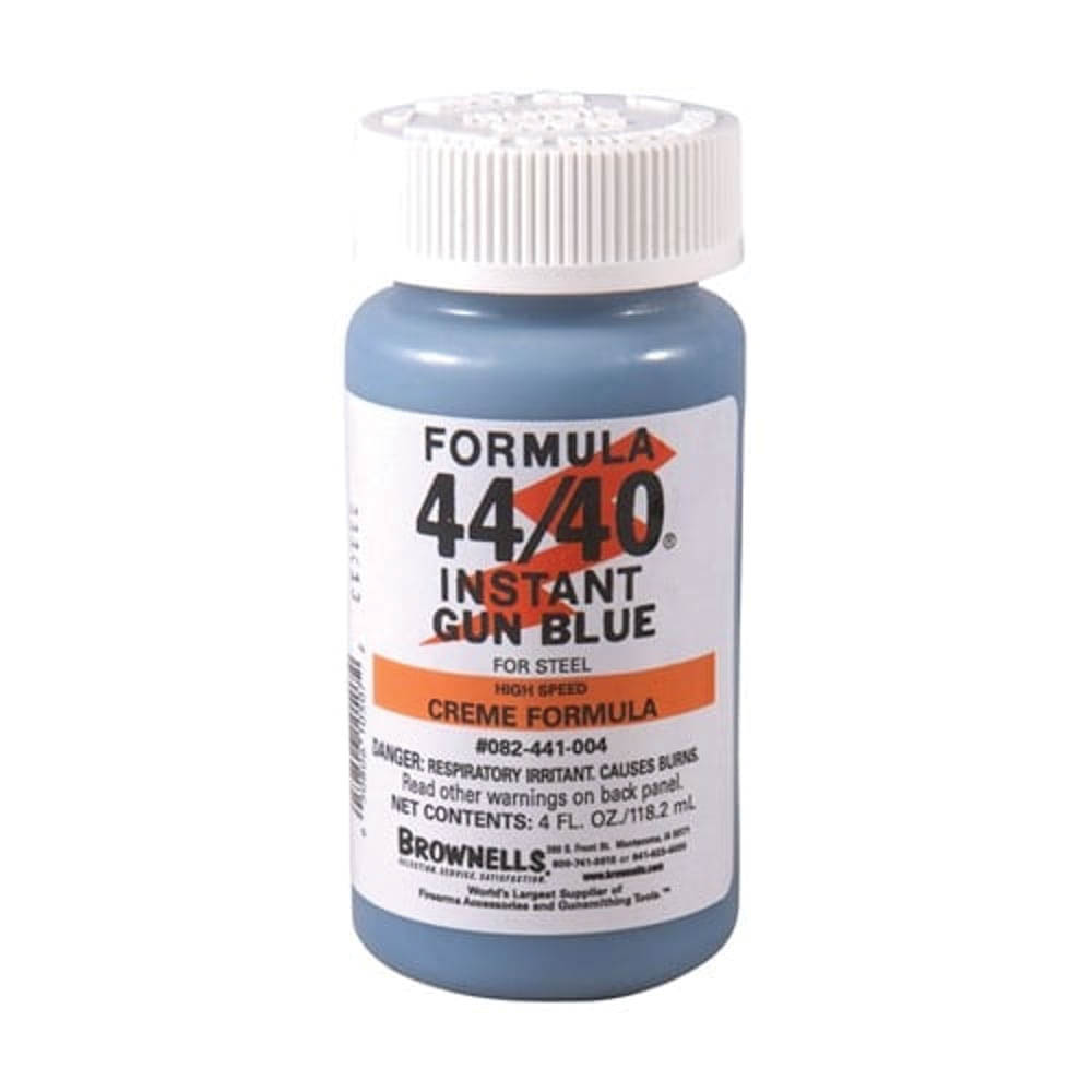 Brownells Formula 44/40 Instant Creme Cold Gun Bluing, 4 oz Pack of 12