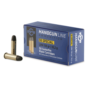 Prvi Partizan PPU .38 Special LRN 158 Grain 50 Rounds