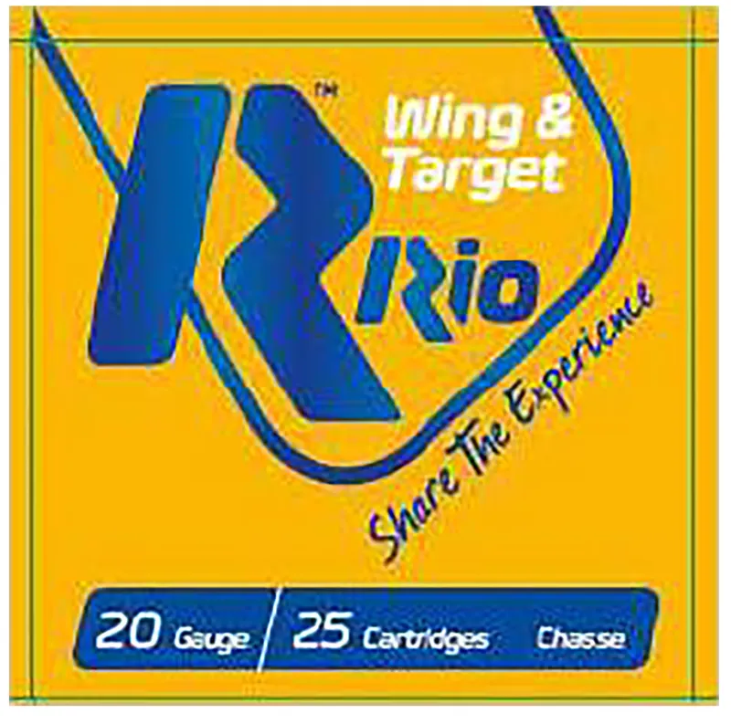 Rio 20 Gauge 2.75 7/8 oz 7.5 Shot 1250 fps (Box)