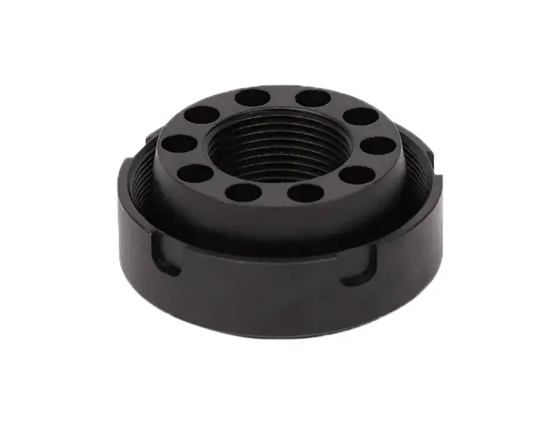 SilencerCo AC4745 Charlie Direct Thread Mount Fits M13x0.75 Stainless Steel Oxide Black