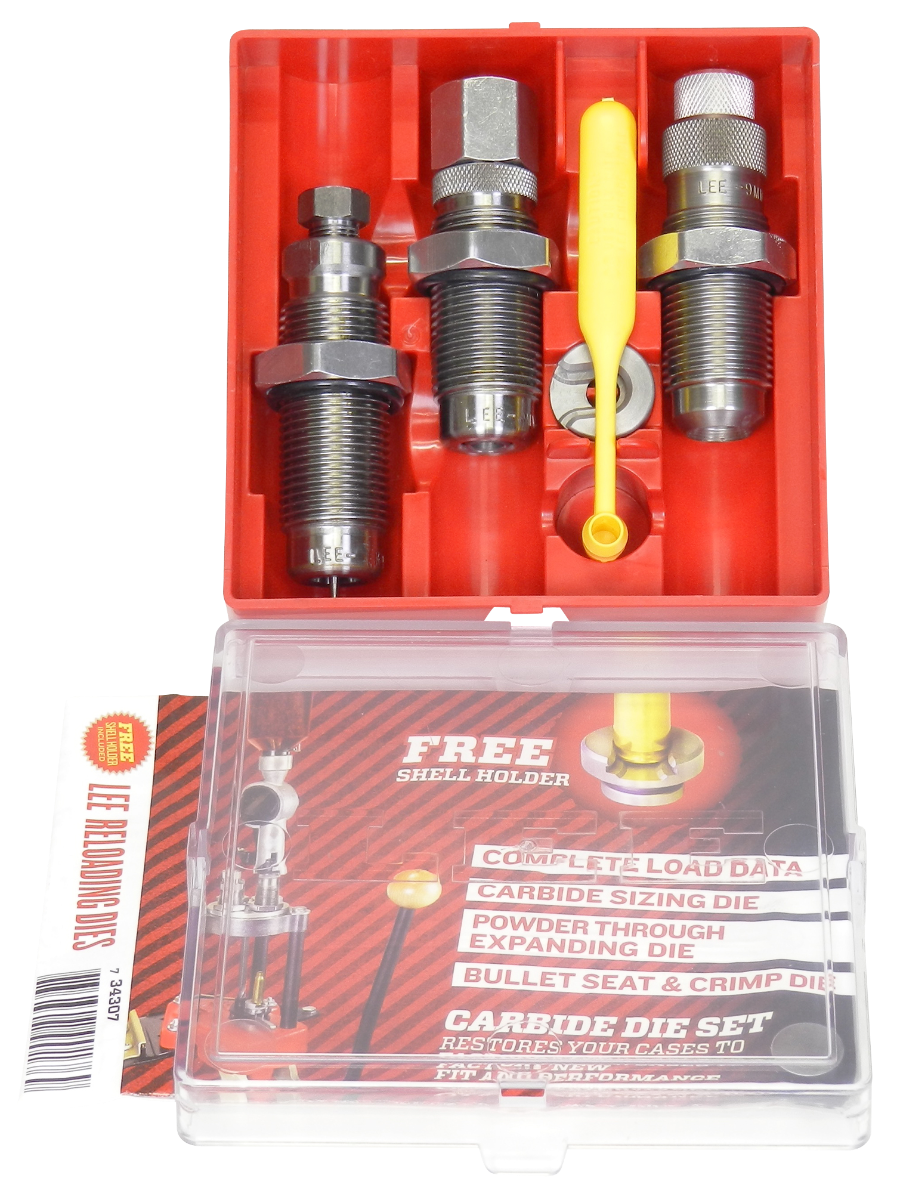 Lee Precision Carbide 3-Die Set 9mm Luger - 90509