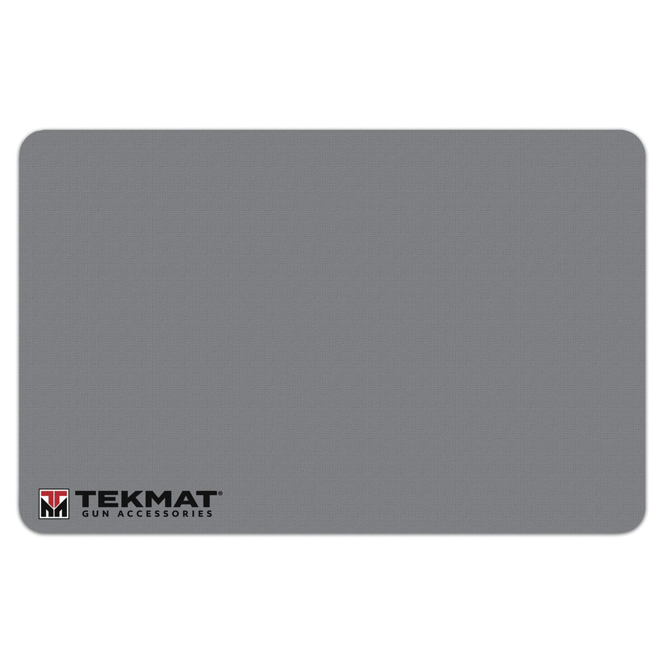 TekMat Logo Cleaning Mat, 11" W x 17" H x 0.125" T, Gray - R17TMLOGOGY