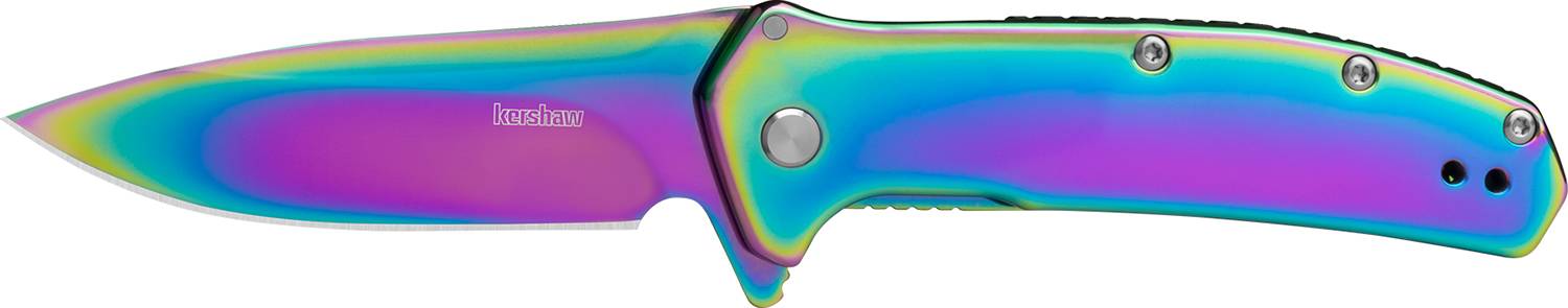 Kershaw Outcome Rainbow Folding Knife 2.80 Blade