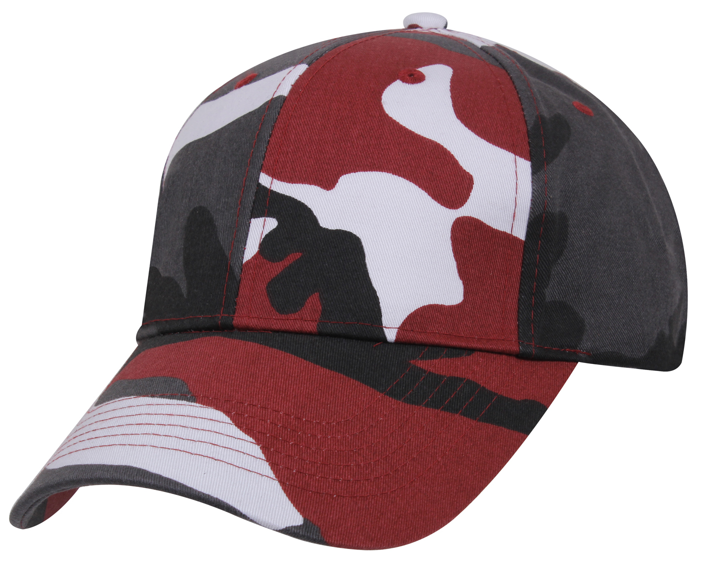 Rothco Supreme Camo Low Profile Cap - Red Camo