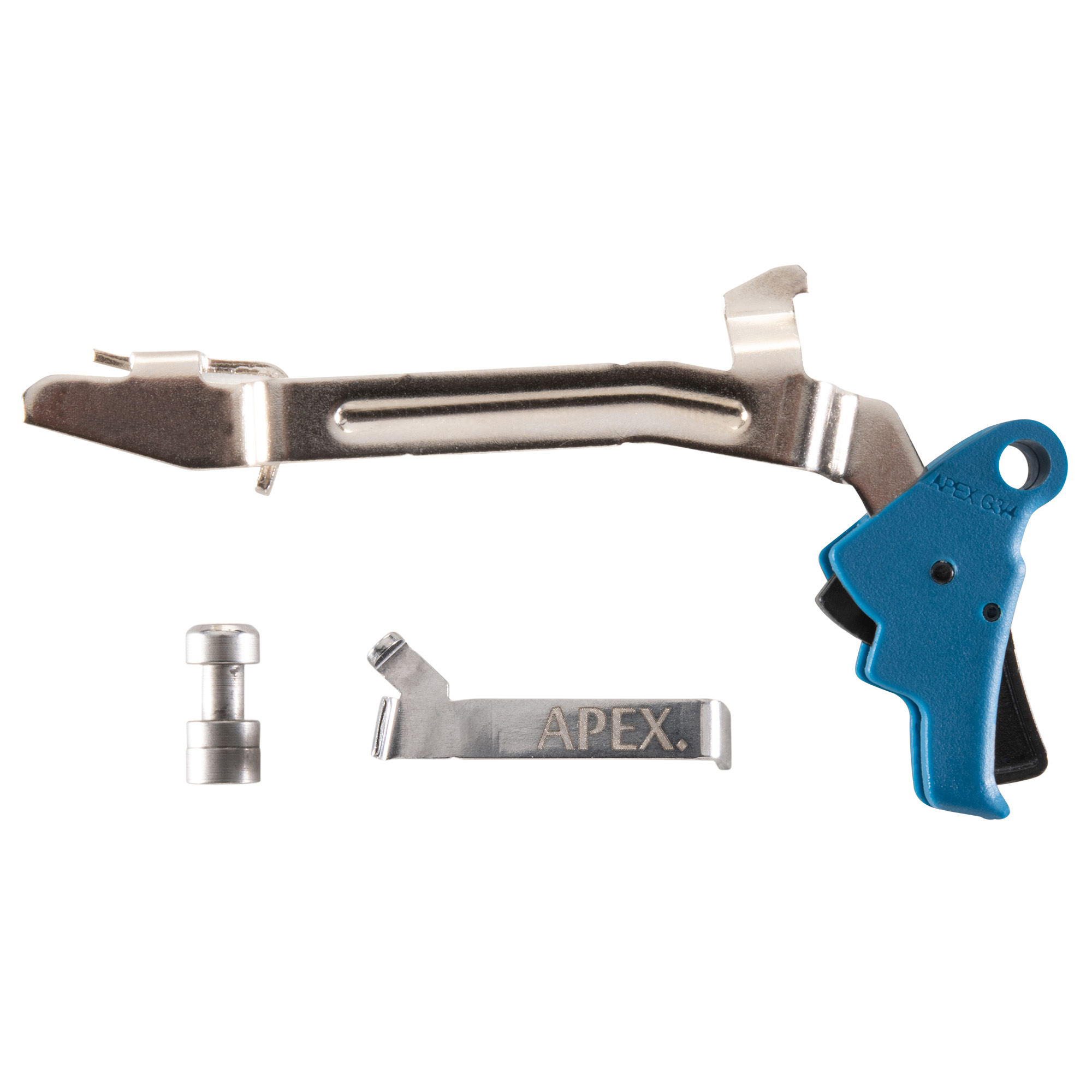 Apex Tactical Action Enhancement Trigger Kit for Glock 3/4, Blue - 102P175