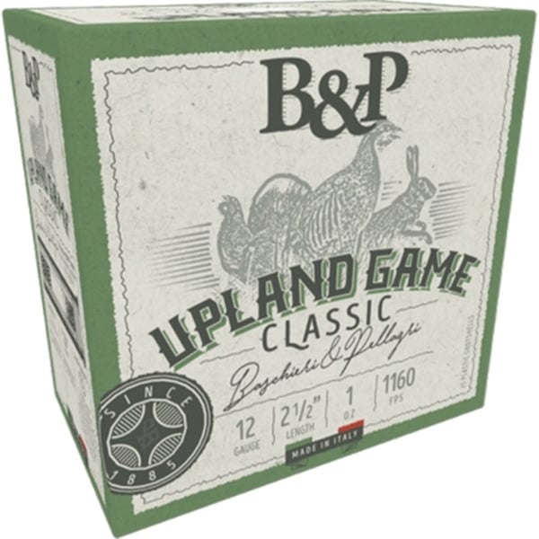 B&p Ammunition 12B1UP6 Upland Game Classic 12Gauge 2.50″ 1oz 6Shot 25 Per Box/10 Case - No Credit Card Fees - Low, flat rate shipping